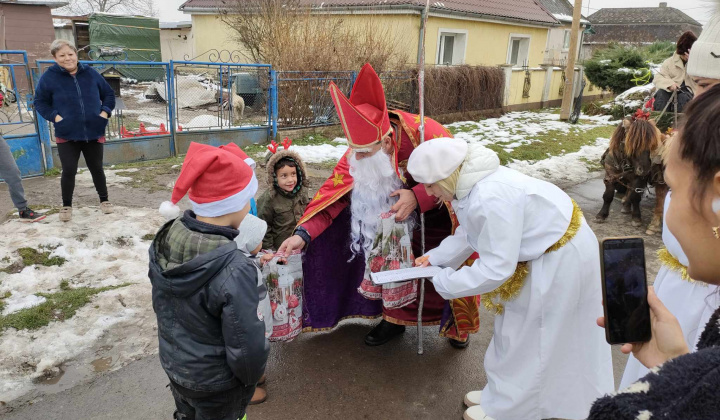 Községünkben járt a Mikulás és segítői 2023