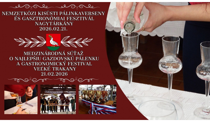 Medzinárodná súťaž o najlepšiu gazdovskú pálenku a gastronomický festival