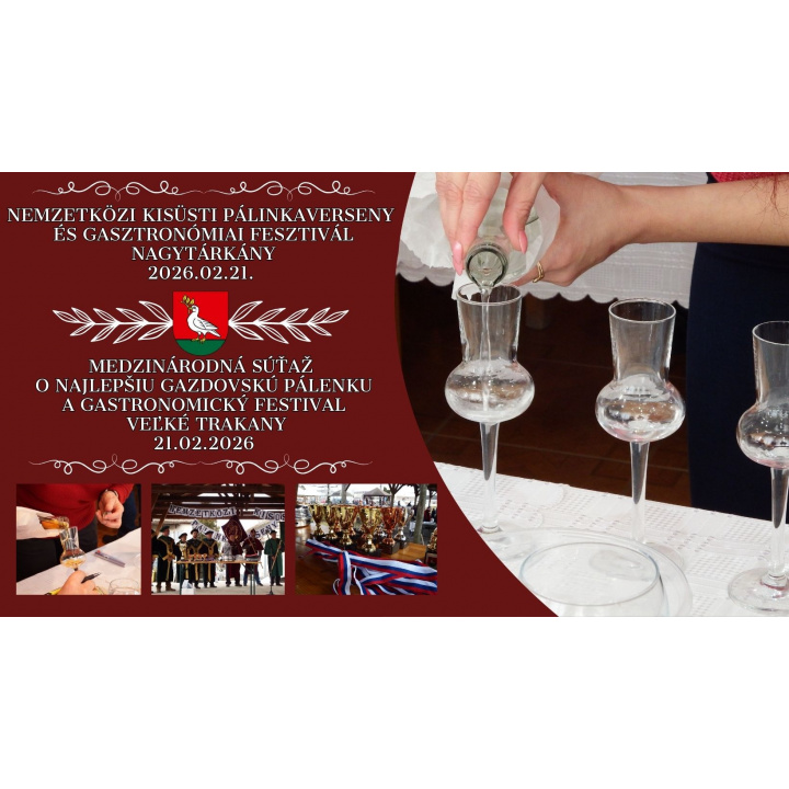 Medzinárodná súťaž o najlepšiu gazdovskú pálenku a gastronomický festival