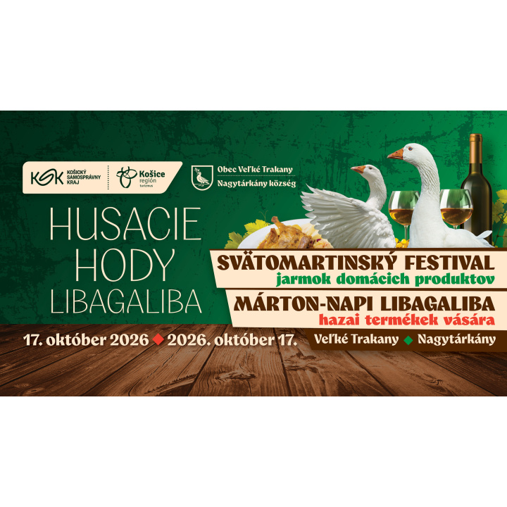 Svätomartinský festival - jarmok domácich produktov / Márton-napi LibaGaliba - Hazai termékek vására